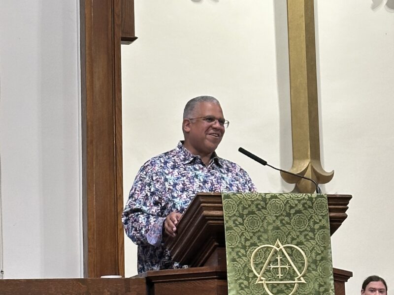 Mark Miller Preaching